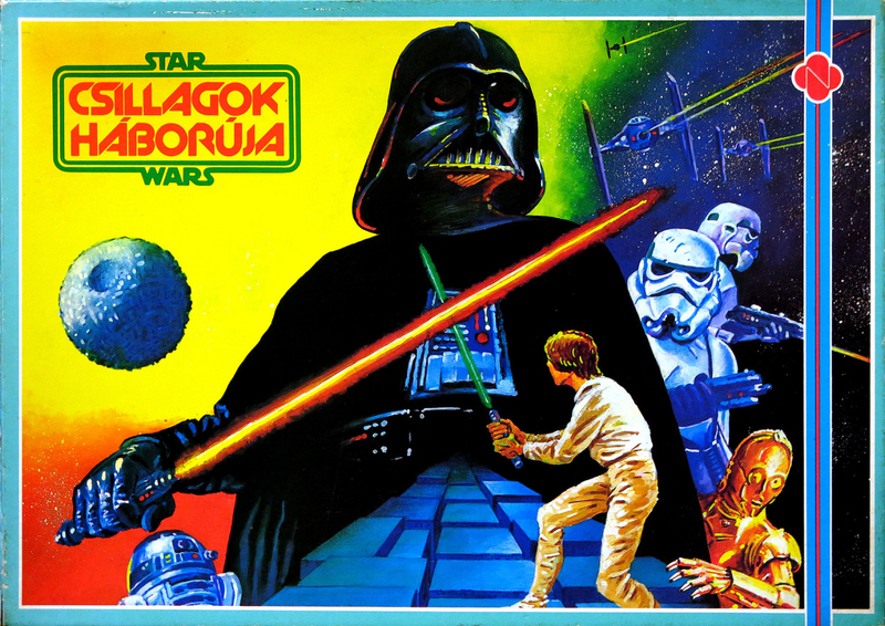 Illustration for article titled Here's Your Chance To Own This Legendarily Weird Star Wars Poster Art